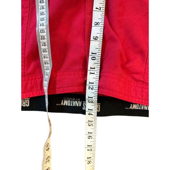 Greys Anatomy by Barco Scrub Pants 2XL Blue & Red Drawstring Waist Womens Lot 2 - Picture 4 of 12